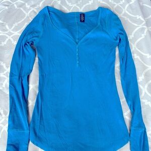 Long sleeve cotton top